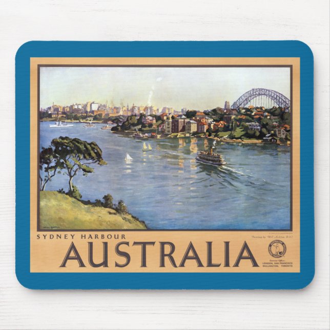 Sydney Harbour, Australia Mouse Pad (Front)