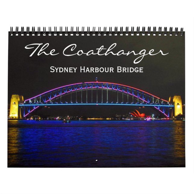 sydney harbour bridge 2026  calendar (Cover)