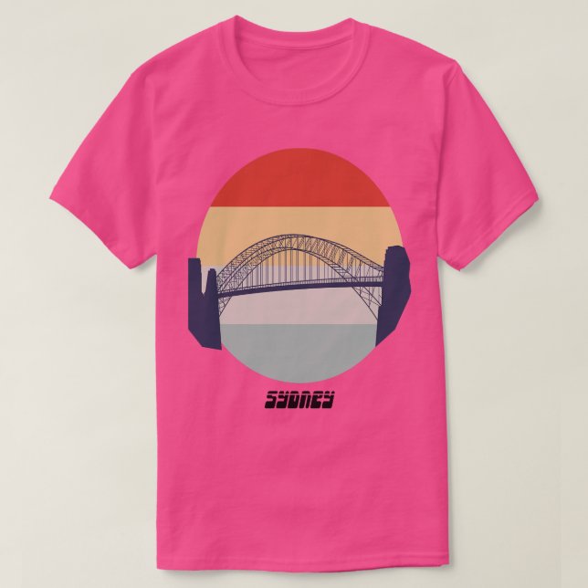 Sydney Harbour Bridge 5 T-Shirt (Design Front)