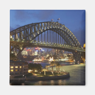 Sydney Harbour Bridge and Park Hyatt Sydney Hotel Magnet
