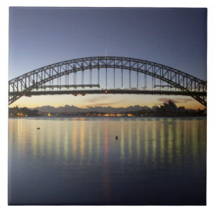 Sydney Harbour Bridge and Sydney Opera House at Tile