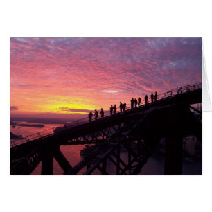 Sydney Harbour Bridge at Sunset