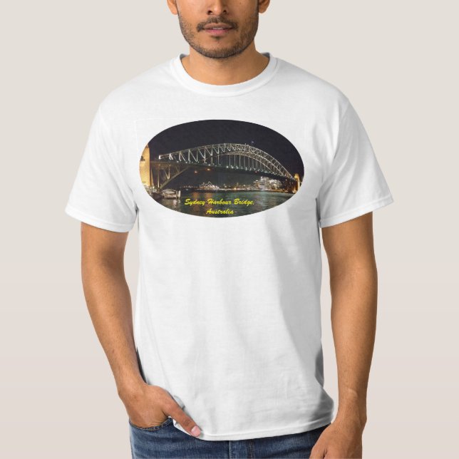 Sydney Harbour Bridge, Australia T-Shirt (Front)