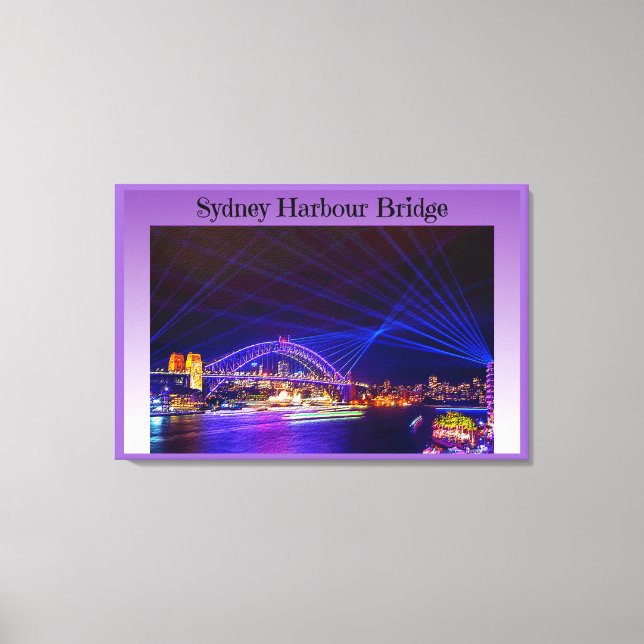 Sydney Harbour Bridge Canvas Print (Front)