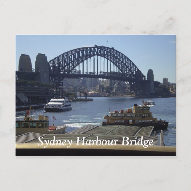 Sydney Harbour Bridge Postcard (Front)