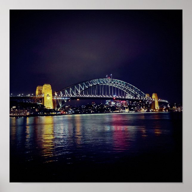 Sydney Harbour Bridge Poster (Front)