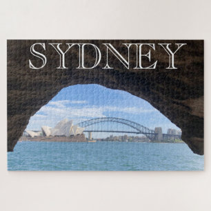 sydney harbour cave jigsaw puzzle