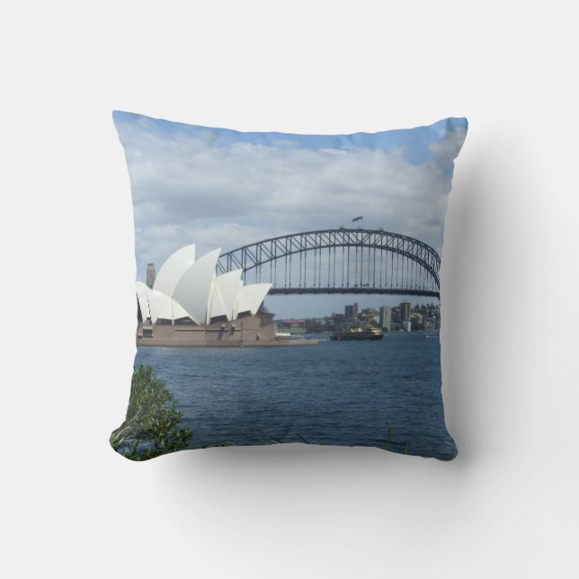 Sydney Harbour Cushion (Front)