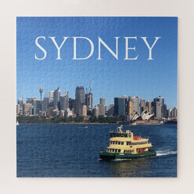 sydney harbour ferry jigsaw puzzle (Horizontal)