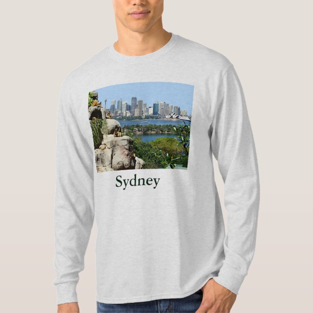 Sydney Harbour from the Zoo T-Shirt (Front)