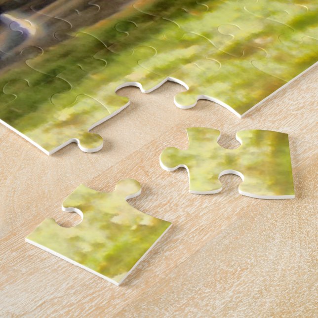 Sydney Harbour from Watson's Bay Jigsaw Puzzle (Side)