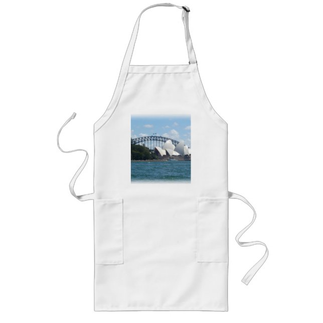 sydney harbour long apron (Front)