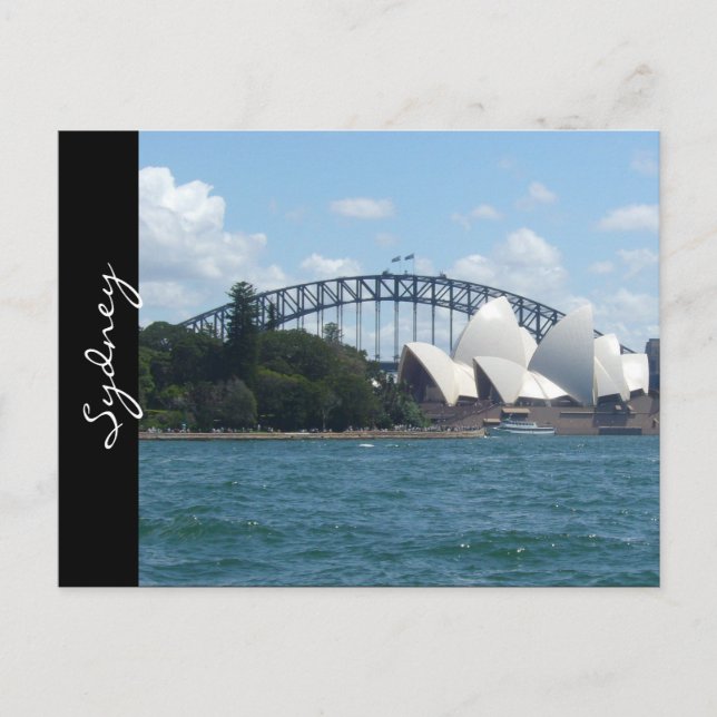 sydney harbour luxe postcard (Front)