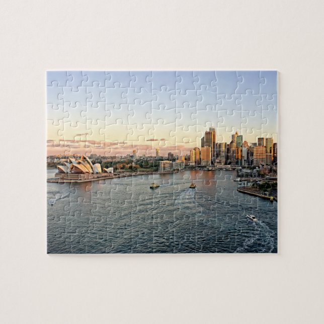 Sydney Harbour - Opera House - 8x10 - 110 pcs Jigsaw Puzzle (Horizontal)