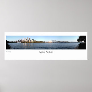 Sydney Harbour Panorama Poster