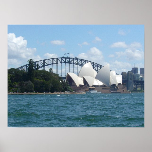 sydney harbour poster (Front)
