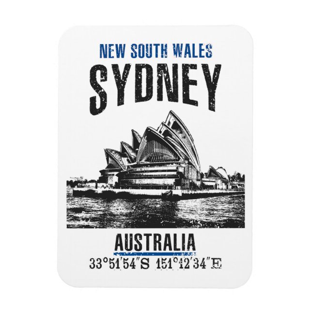 Sydney Magnet (Vertical)