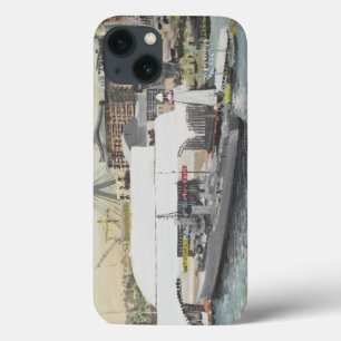 Sydney Maritime Museum from Hotel Balcony. 1998 iPhone 13 Case