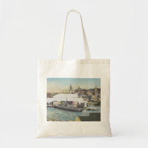 Sydney Maritime Museum from Hotel Balcony. 1998 Tote Bag
