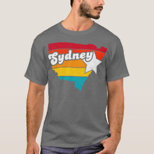 Sydney New South Wales Vintage Distressed Souvenir T-Shirt