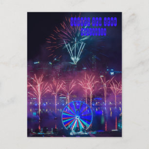 Sydney New Year Postcard
