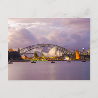 Sydney Opera and Harbor Bridge Postcard