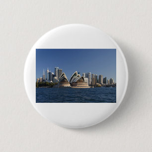 Sydney Opera House 6 Cm Round Badge