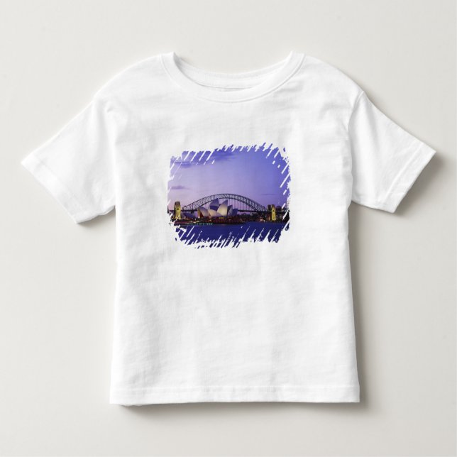 Sydney Opera House and Harbour, New South 2 Toddler T-Shirt (Front)