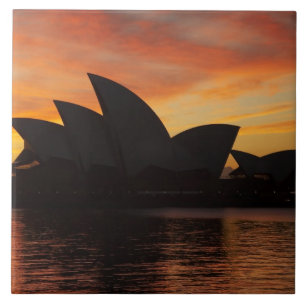 Sydney Opera House at Dawn, Sydney, New South Tile