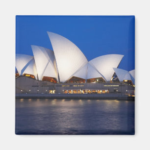 Sydney Opera House at Night, Sydney, New South Magnet