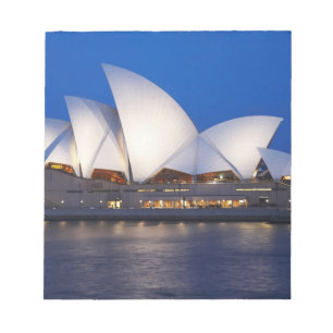 Sydney Opera House at Night, Sydney, New South Notepad