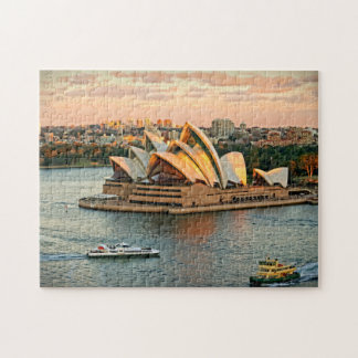 Sydney Opera House at the Golden Hour Puzzle