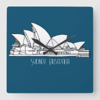 Sydney Opera House Australia drawing souvenir