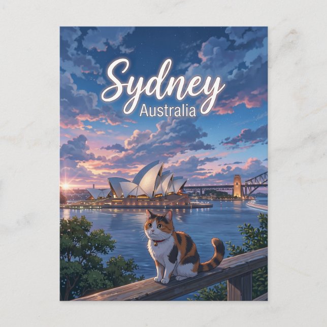 Sydney Opera House Australia Postcard (Front)
