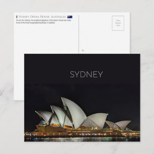 Sydney Opera House, Australia Postcard
