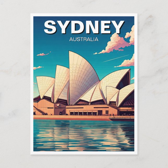 Sydney Opera House Australia Postcard (Front)