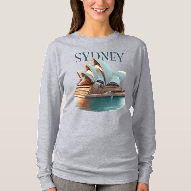Sydney Opera House Australia T-Shirt (Front)