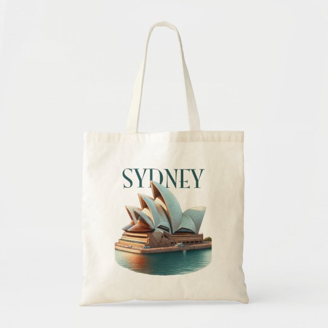 Sydney Opera House Australia Tote Bag (Front)
