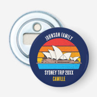 Sydney Opera House Australia Trip Custom Blue
