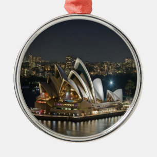 Sydney Opera House beauty and peace Metal Tree Decoration