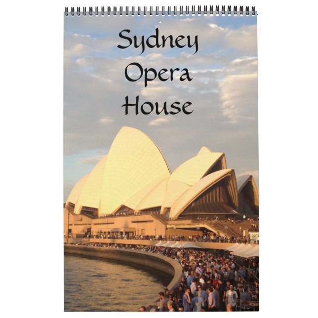 sydney opera house calendar (Cover)