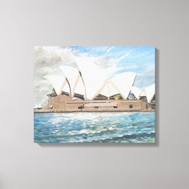Sydney Opera House Canvas Print (Front)