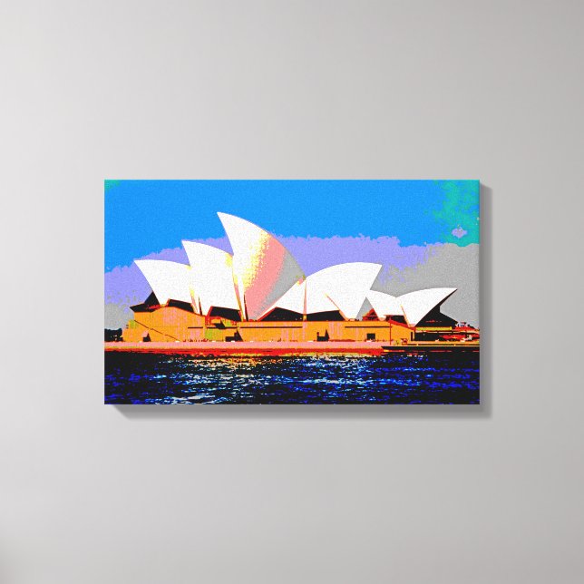 Sydney Opera House Canvas Print (Front)