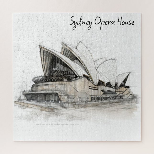 Sydney Opera House Jigsaw Puzzle (Vertical)