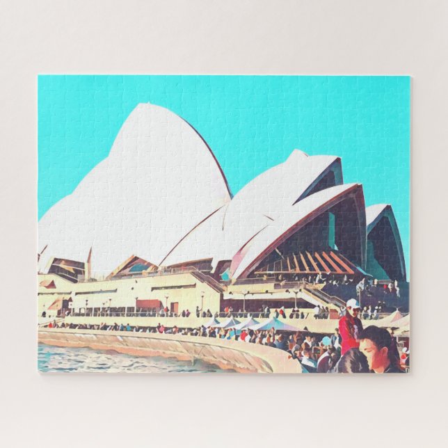 Sydney Opera House landscape challenging Jigsaw Puzzle (Horizontal)