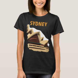 Sydney Opera House Modern Travel T-Shirt