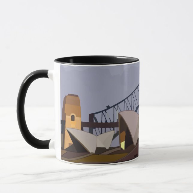 Sydney Opera House Mug (Left)
