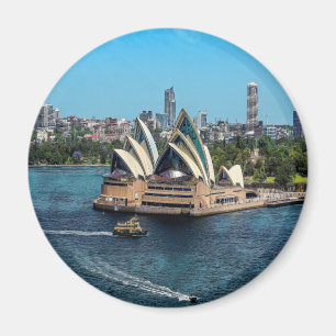 Sydney - OPERA HOUSE - panorama Magnet