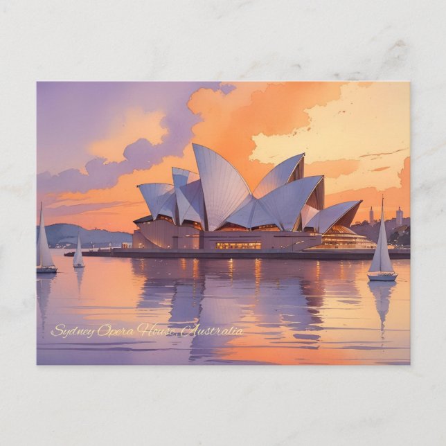 Sydney Opera House Postcard (Front)