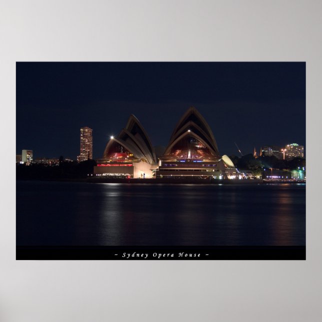 Sydney Opera House Poster (Front)